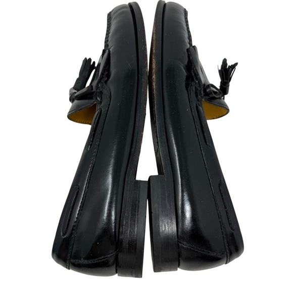 Cole Haan Classic Black Pinch Tassel Leather Loafers Mens Size 9.5 3E Extra Wide - Picture 7 of 15